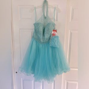 Aqua Dress